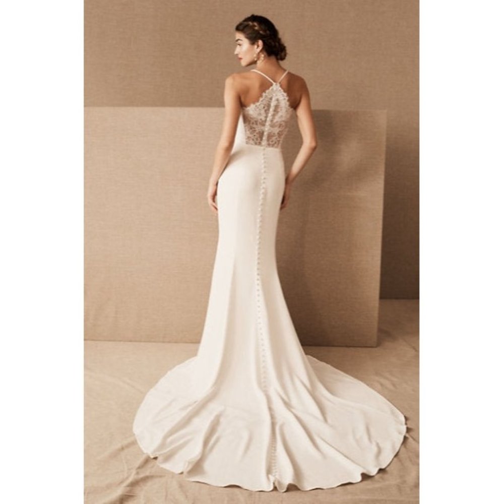 BHLDN Nouvelle Amsale Dimanche Gown Size 6